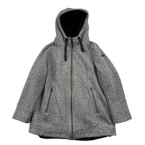 1 Madison Expedition Jacket Womens XL Grey Hooded w/ Drawstring